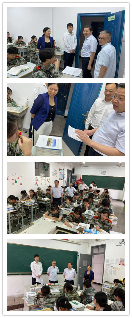 学校党委书记、校长李虎莅临交通工程学院指导工作,看望21级新生