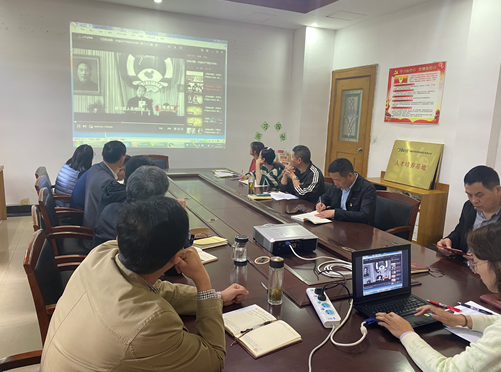 机械工程学院党总支集体观看观看《百炼成钢:中国共产党的100年》