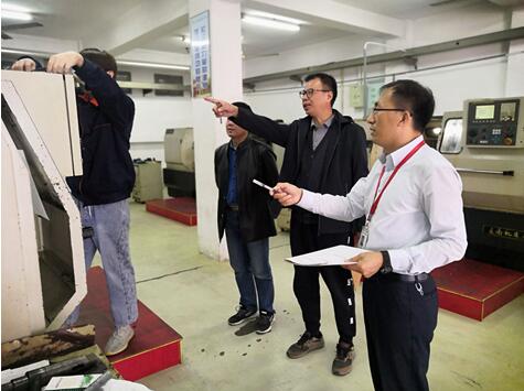 机械工程学院实训中心组织安全大检查