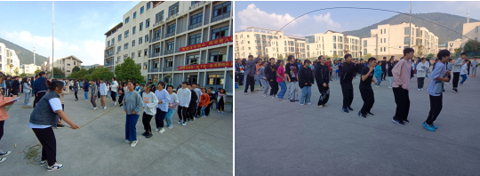 物流管理学院首届文化月之集体跳绳比赛