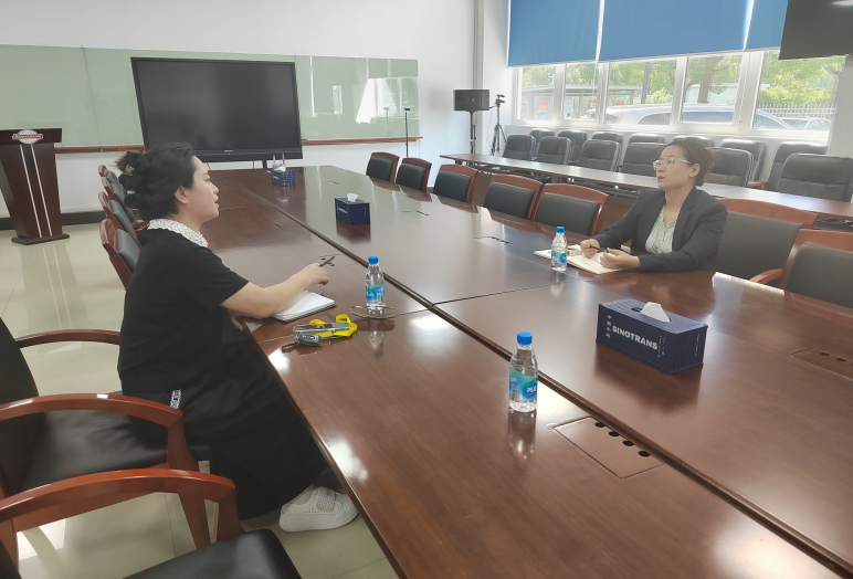 物流管理学院访企拓岗走进中外运,深化校企协同育人