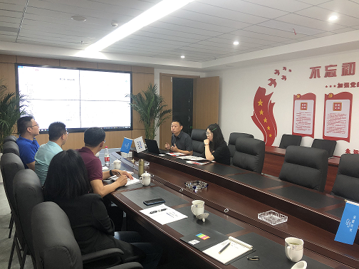 信息管理学院深入企业走访洽谈“工学交替”